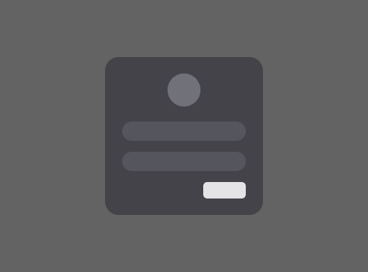 Authentication components dark